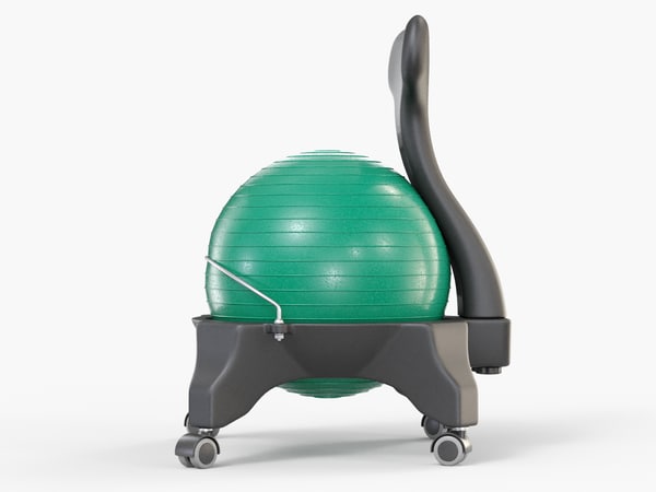 gym ball chair