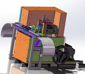 3D model cam bending machine