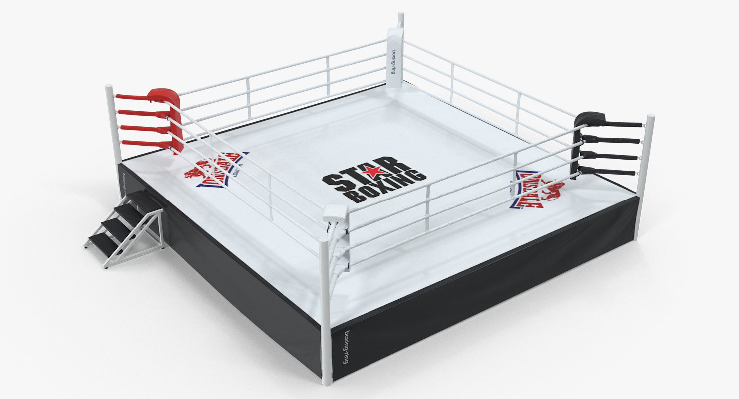 3D complete competition boxing ring - TurboSquid 1241986