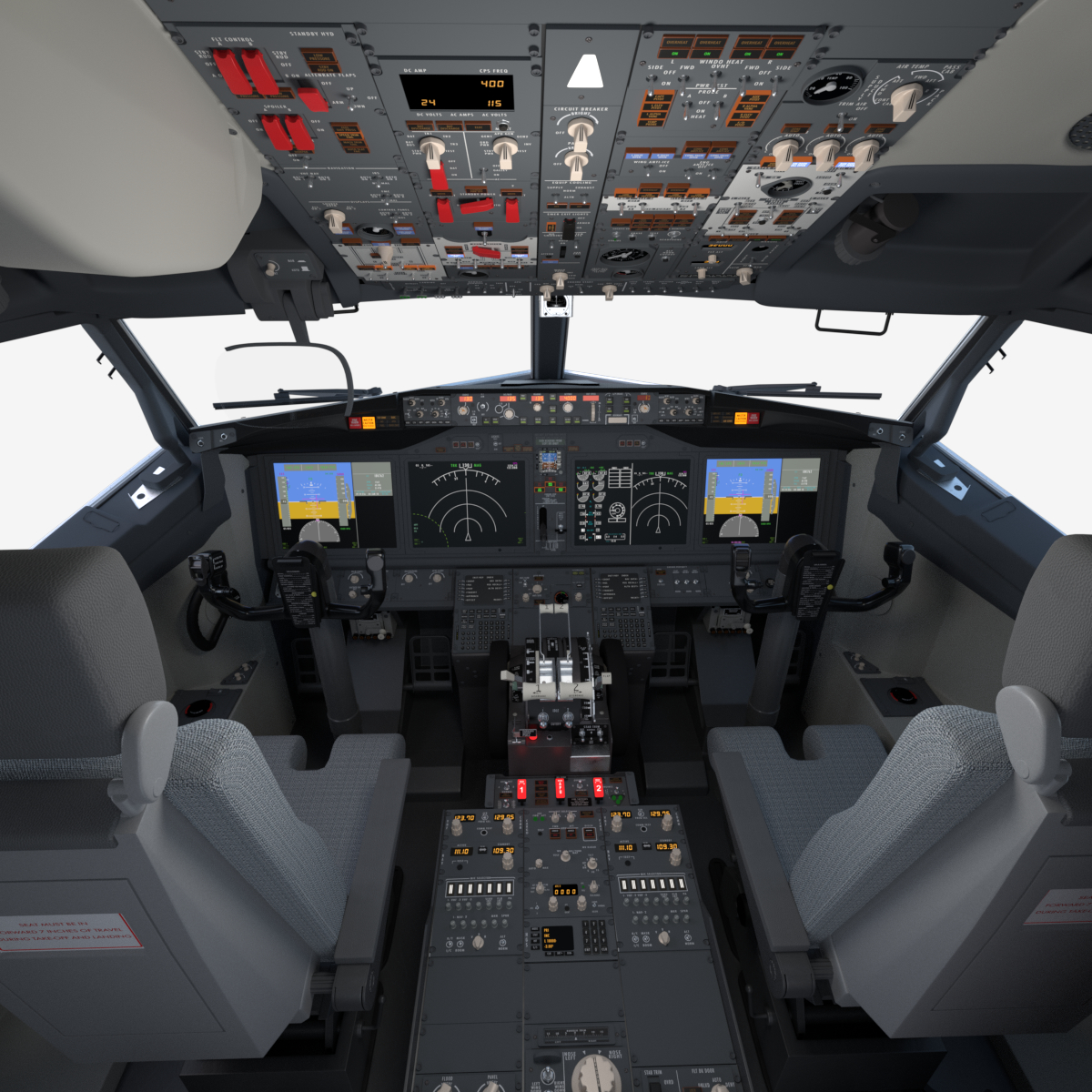 boeing 737 cockpit 360 view