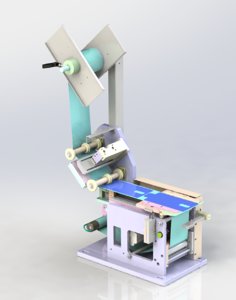 laminating machine mold module 3D model