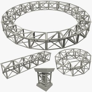 building truss 3D