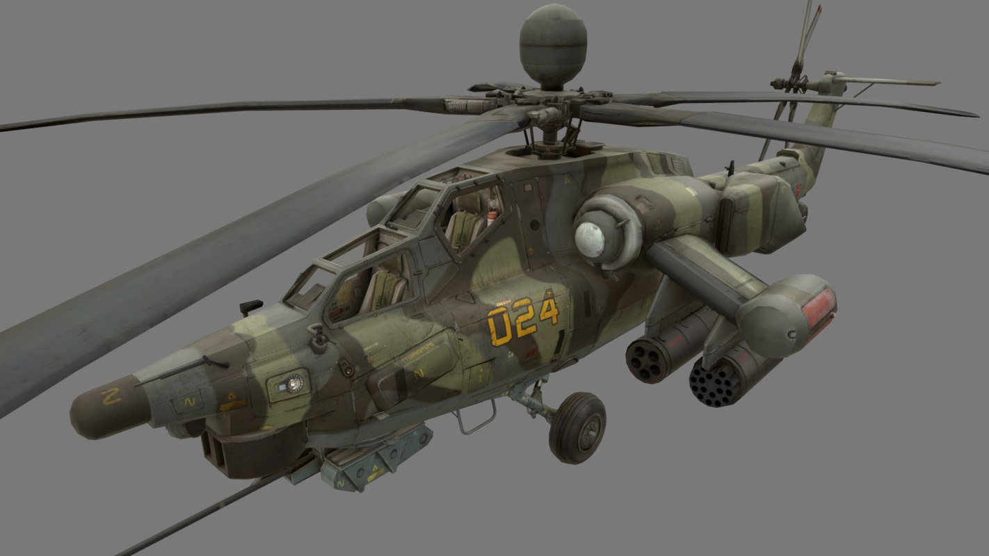 3D mi-28 havoc - TurboSquid 1242591