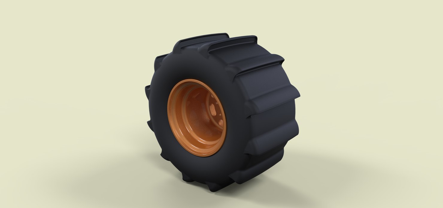 Free 3D wheel mud model TurboSquid 1242837