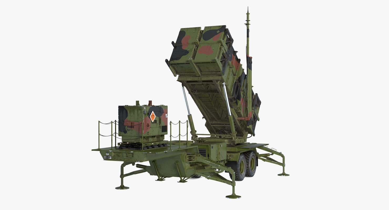 3D mim-104 patriot sam rigged - TurboSquid 1242869