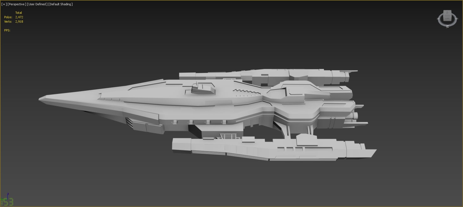 modelo 3d Nave espacial - TurboSquid 1242917