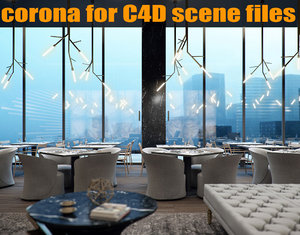 corona scene files - 3D model