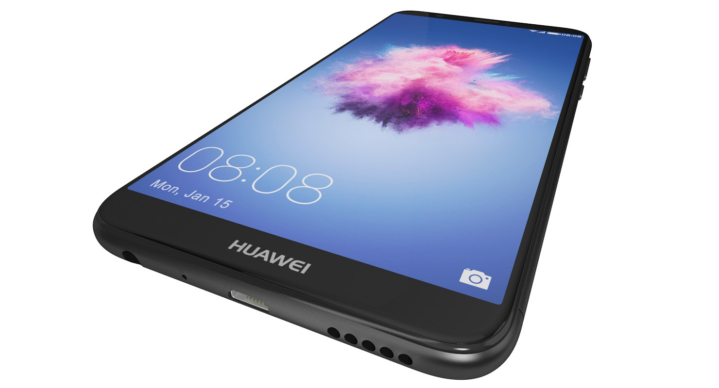 3d huawei p smart/7s enjoy black model