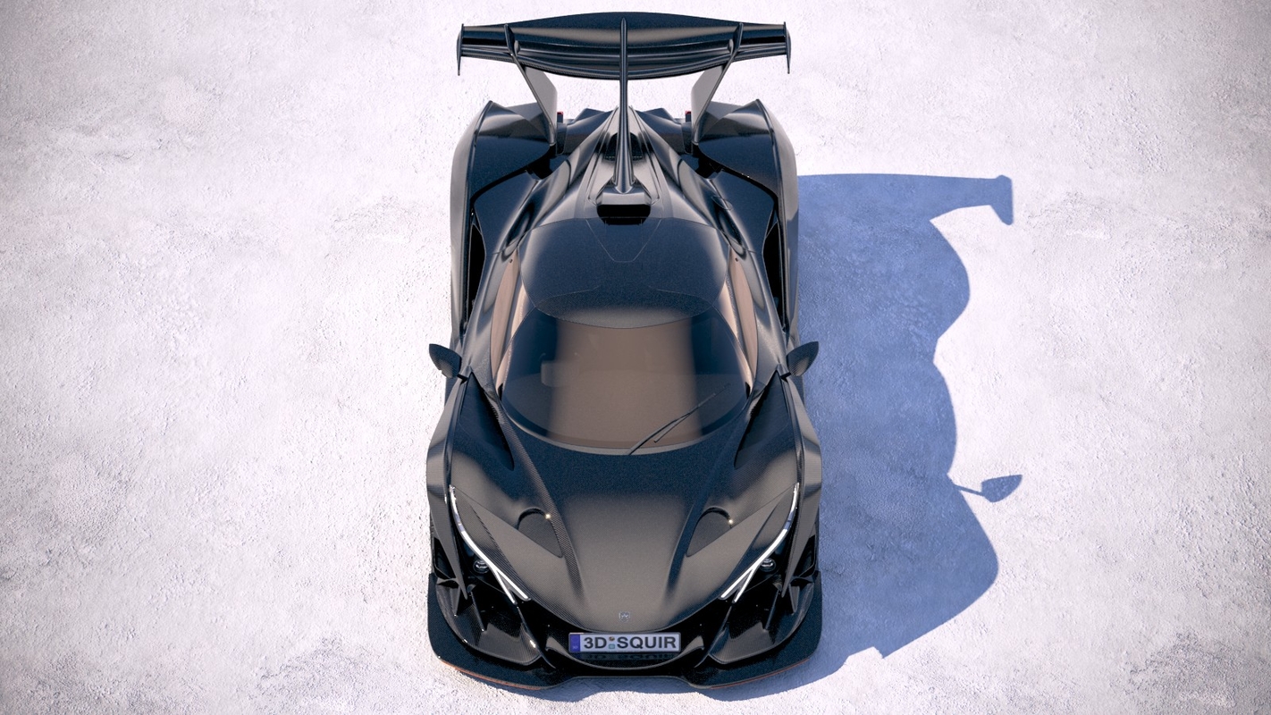 3D gumpert apollo intensa - TurboSquid 1243224