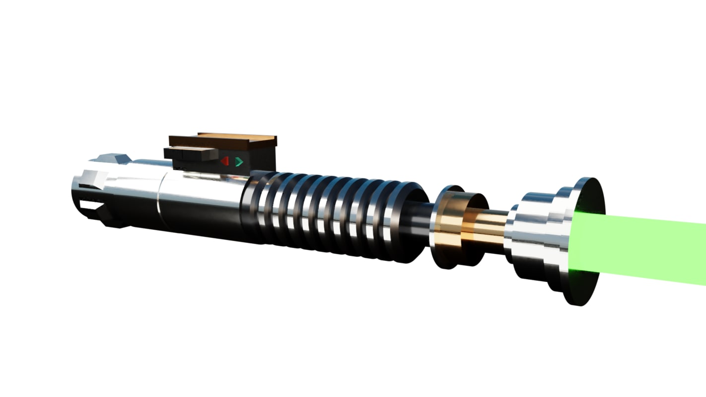 authentic luke skywalker lightsaber