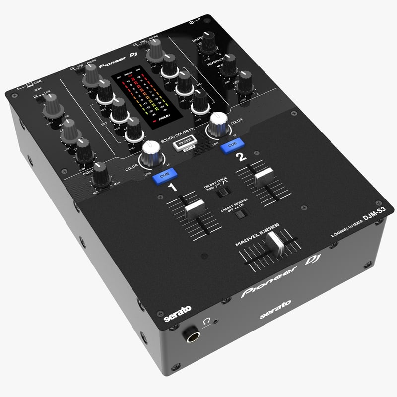 3D djm s3 pioneer TurboSquid 1243277