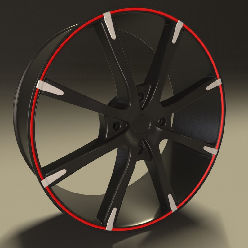 Truck Rim 3d Models