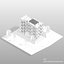 3D revit apartments building