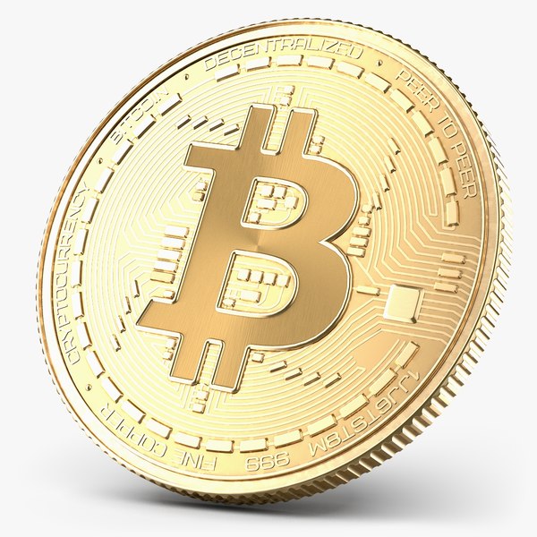 bitcoin 3d model