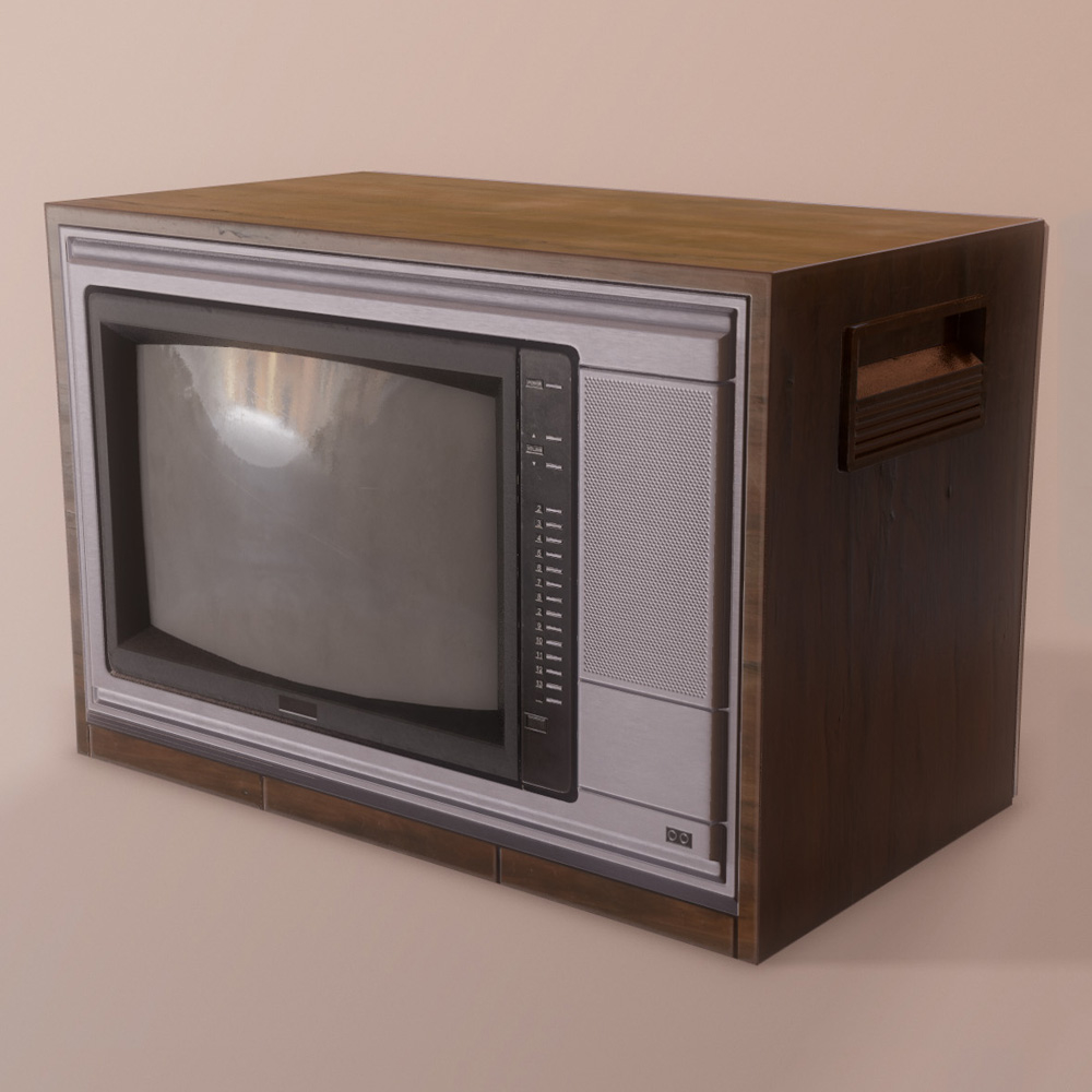 Trinitron crt tv screen 3D - TurboSquid 1243395