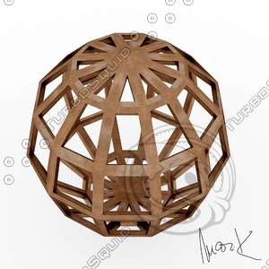 hebdomecontadilfaedron leonardo 3D model