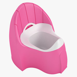 baby toilet 3D model
