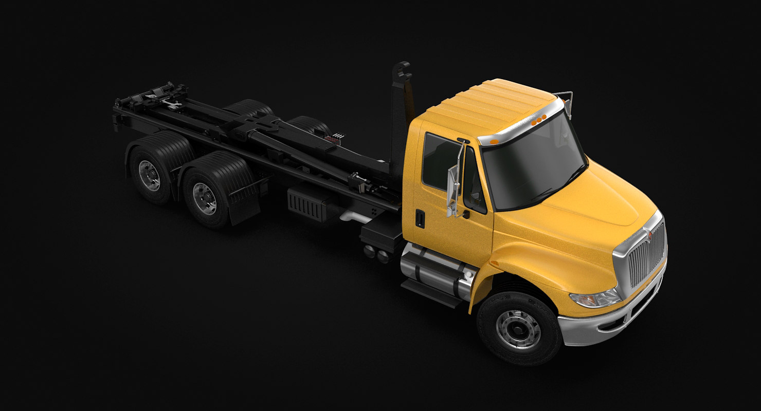 3d roller container truck