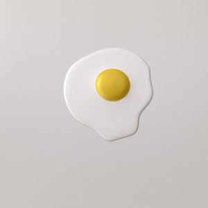 fried egg model