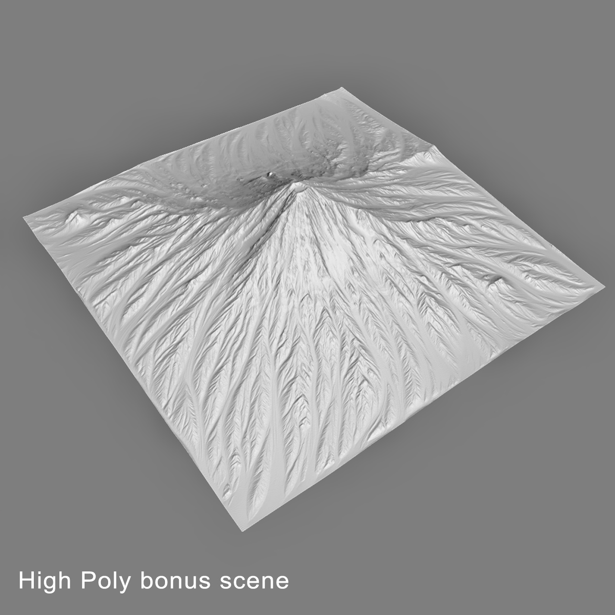 富士山3d模型