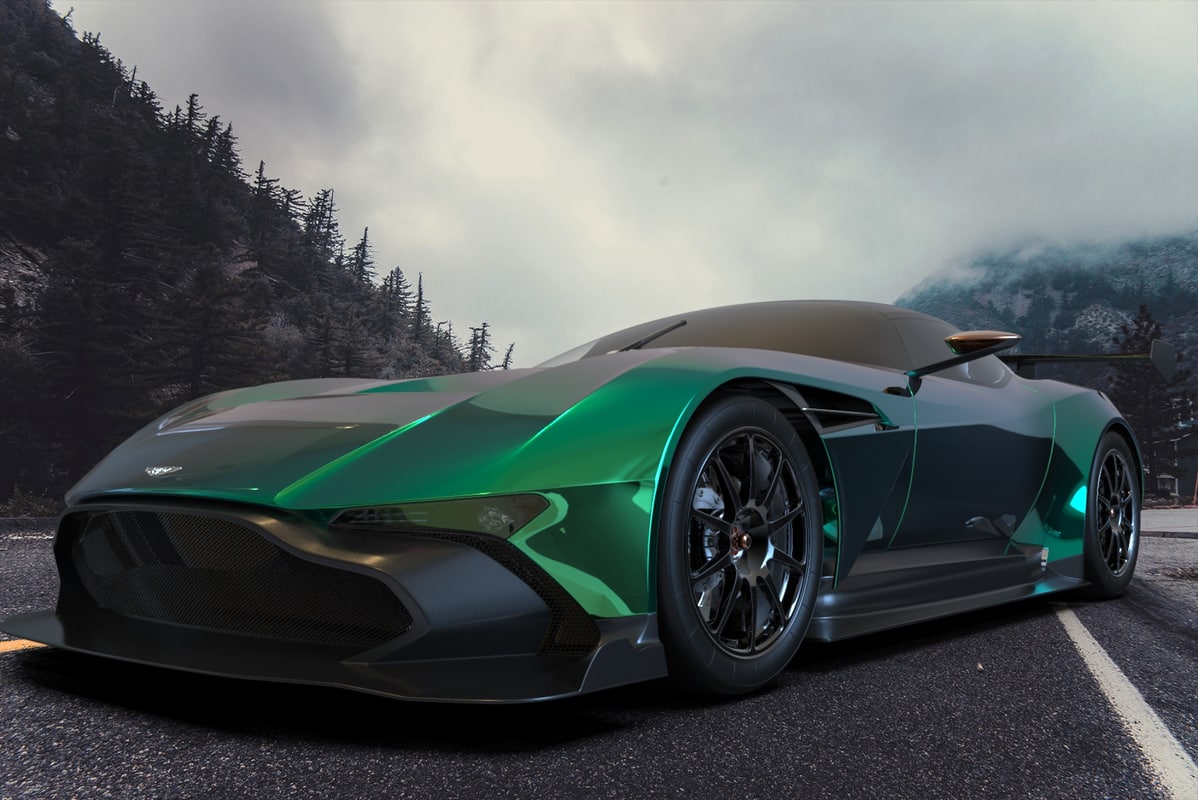 aston martin vulcan model car
