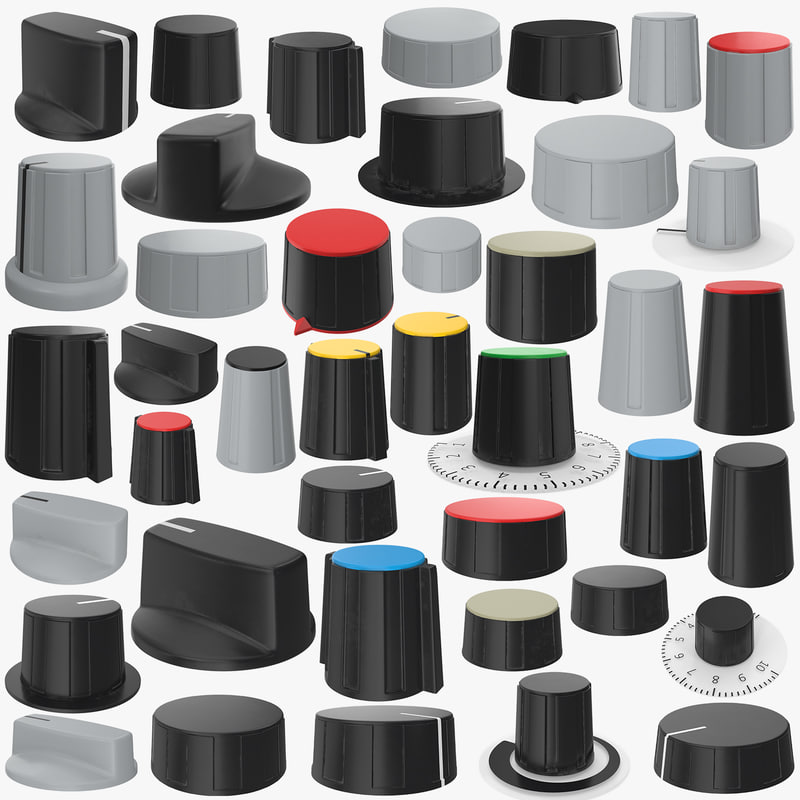 Knobs 02 3D model TurboSquid 1243714