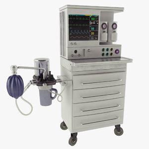 anesthesia machine 3D