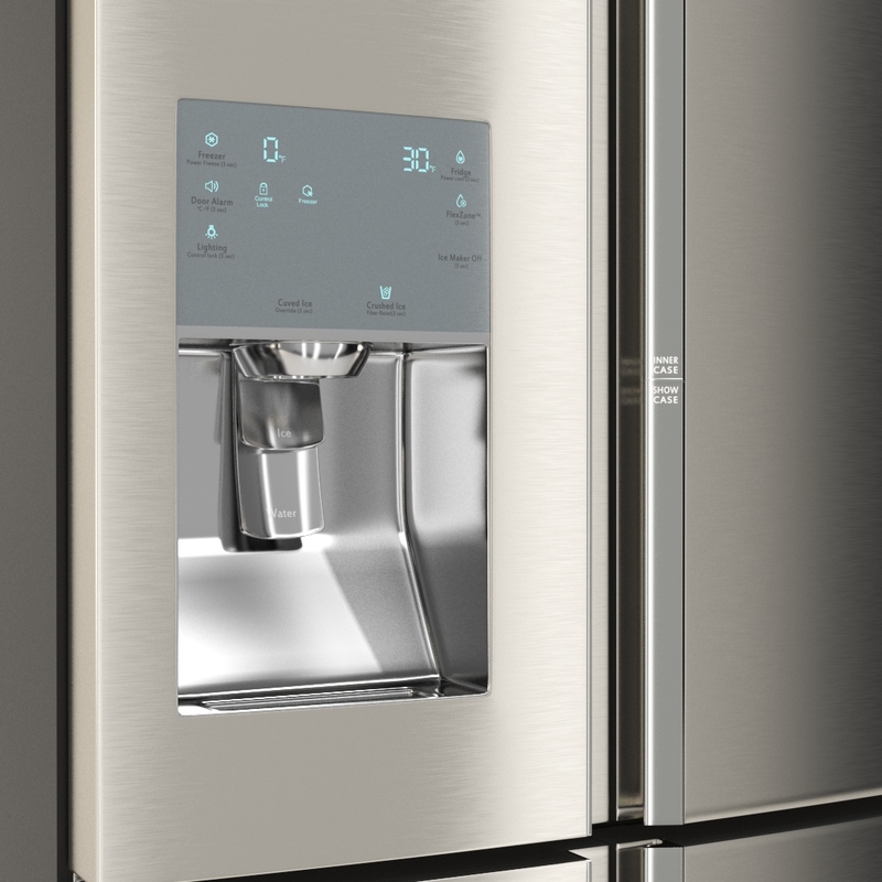 Kühlschrank Samsung RF28K9380SG 3DModell TurboSquid 1243826