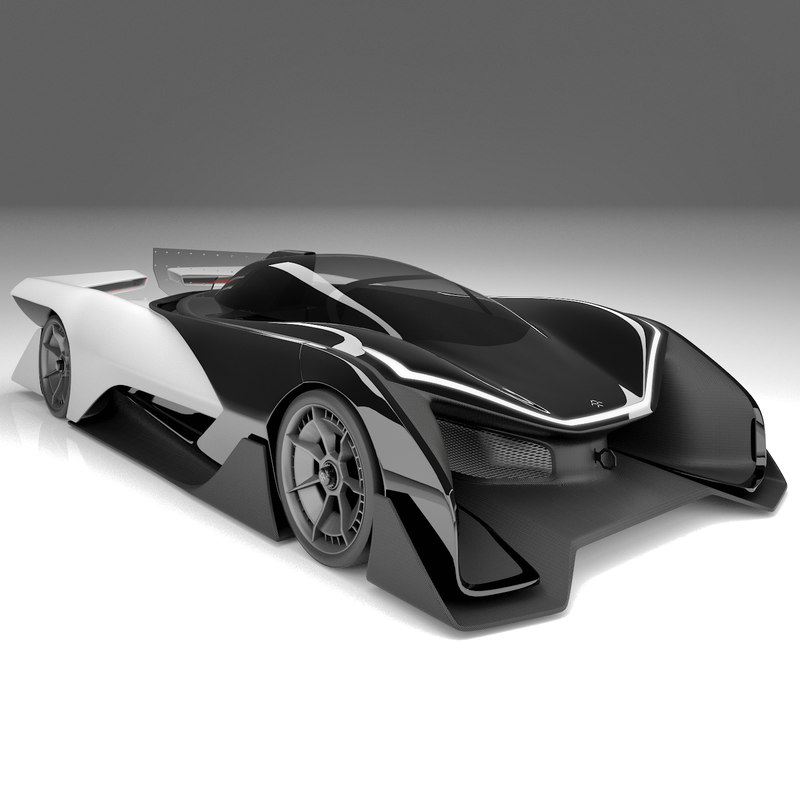 Faraday future ffzero1 model - TurboSquid 1243842