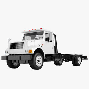 truck international 4700 3D model