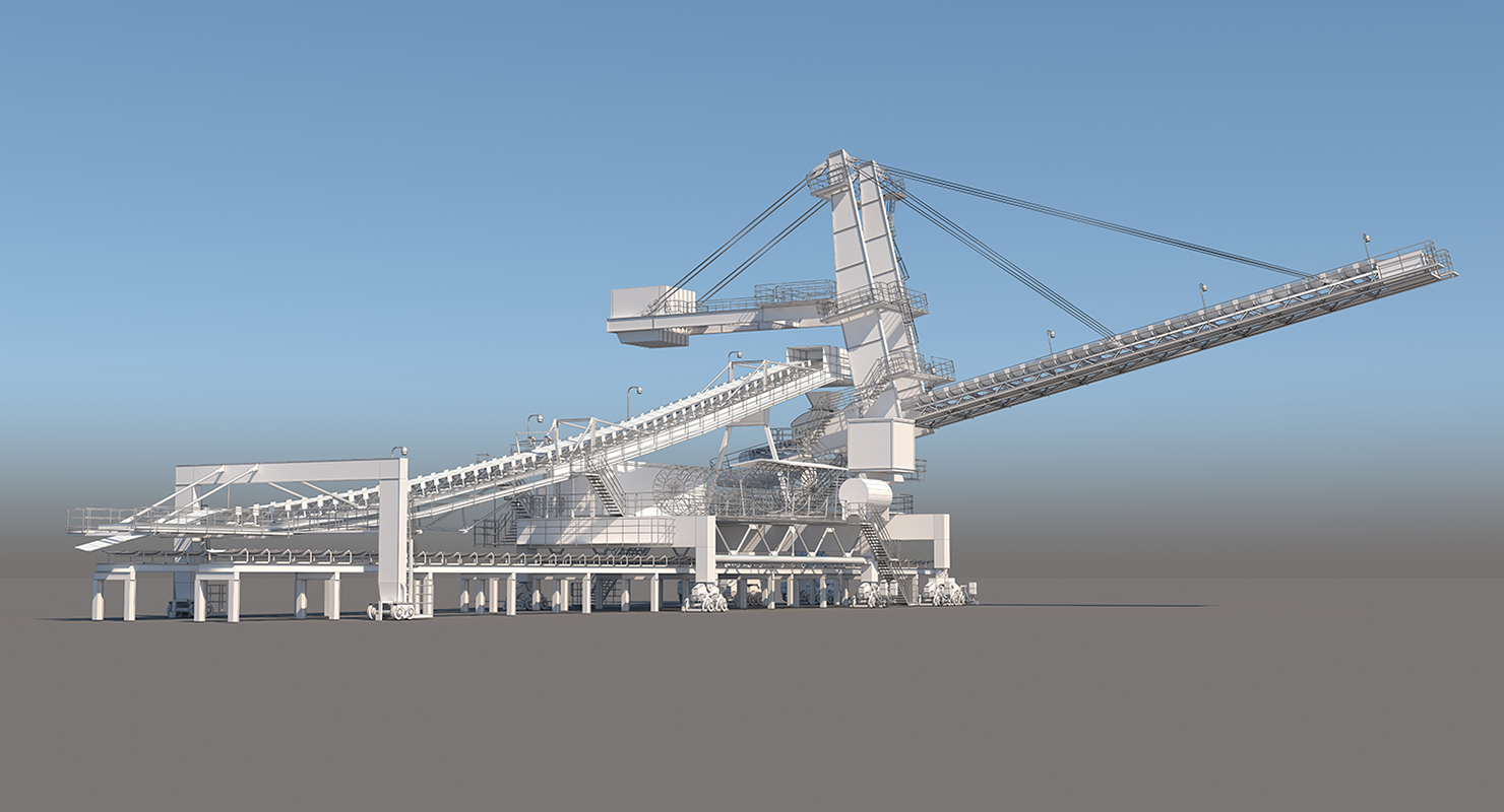 工业机器系列3d模型