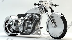 fictional motorcycle lovers 3D