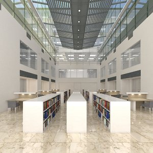 3D realistic library
