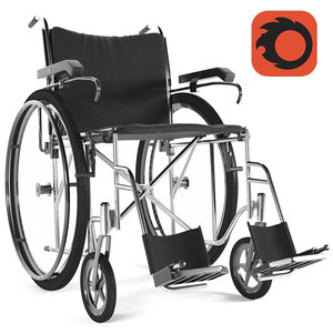 wheelchair osd 3D model