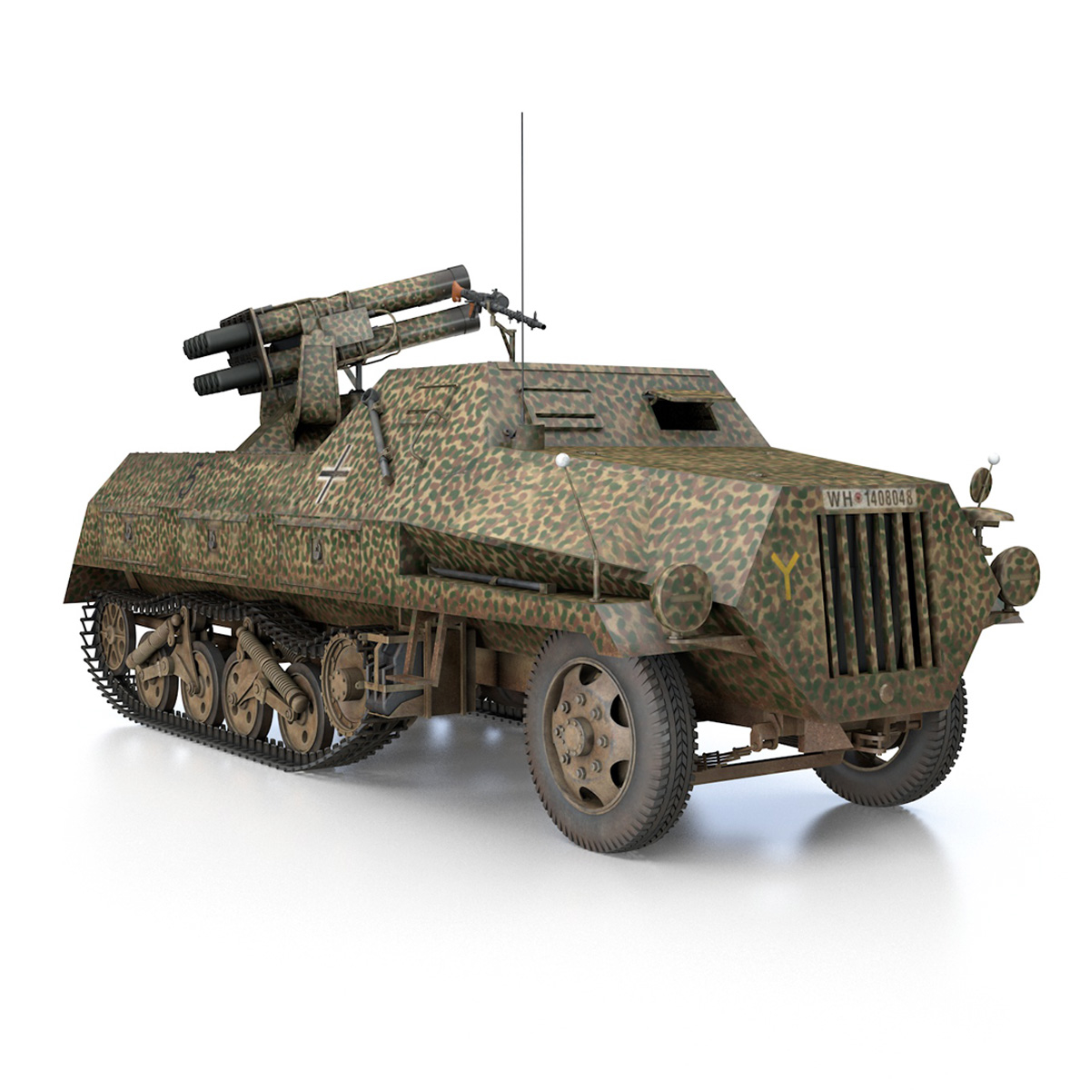 Sdkfz 4 1 - 3D model - TurboSquid 1244395