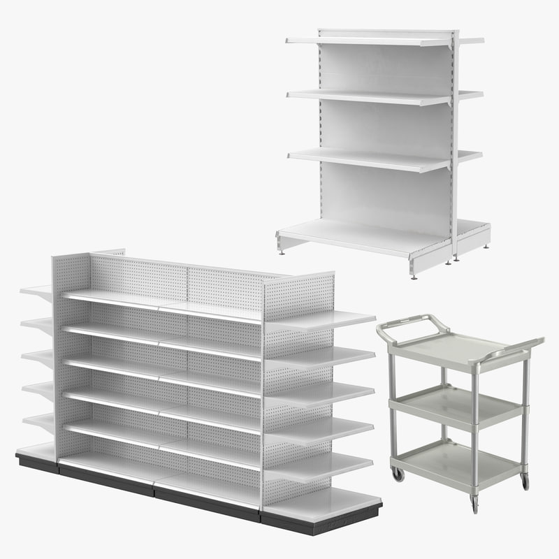 Retail Shelves Utility 01 Turbosquid 1244405 Retail And Utility Shelves 01