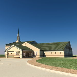 3D model chapel