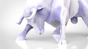 3D bull model