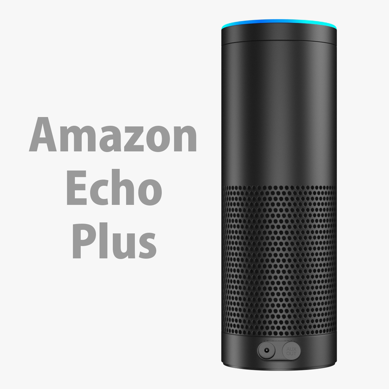 Amazon echo model TurboSquid 1245152