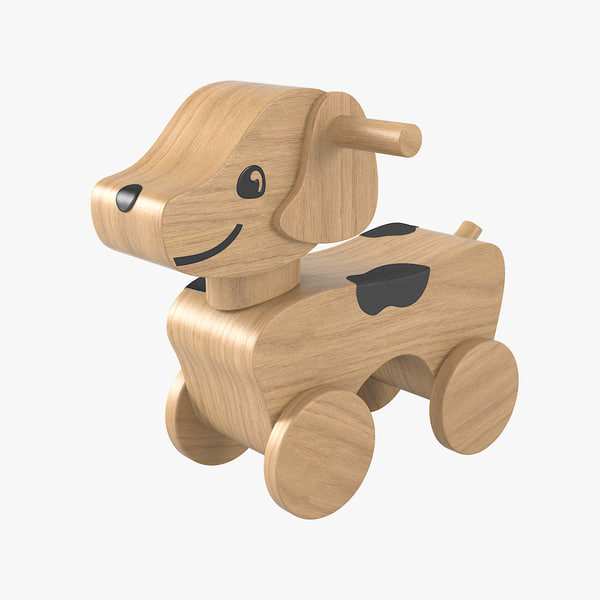 dog toy 3d model