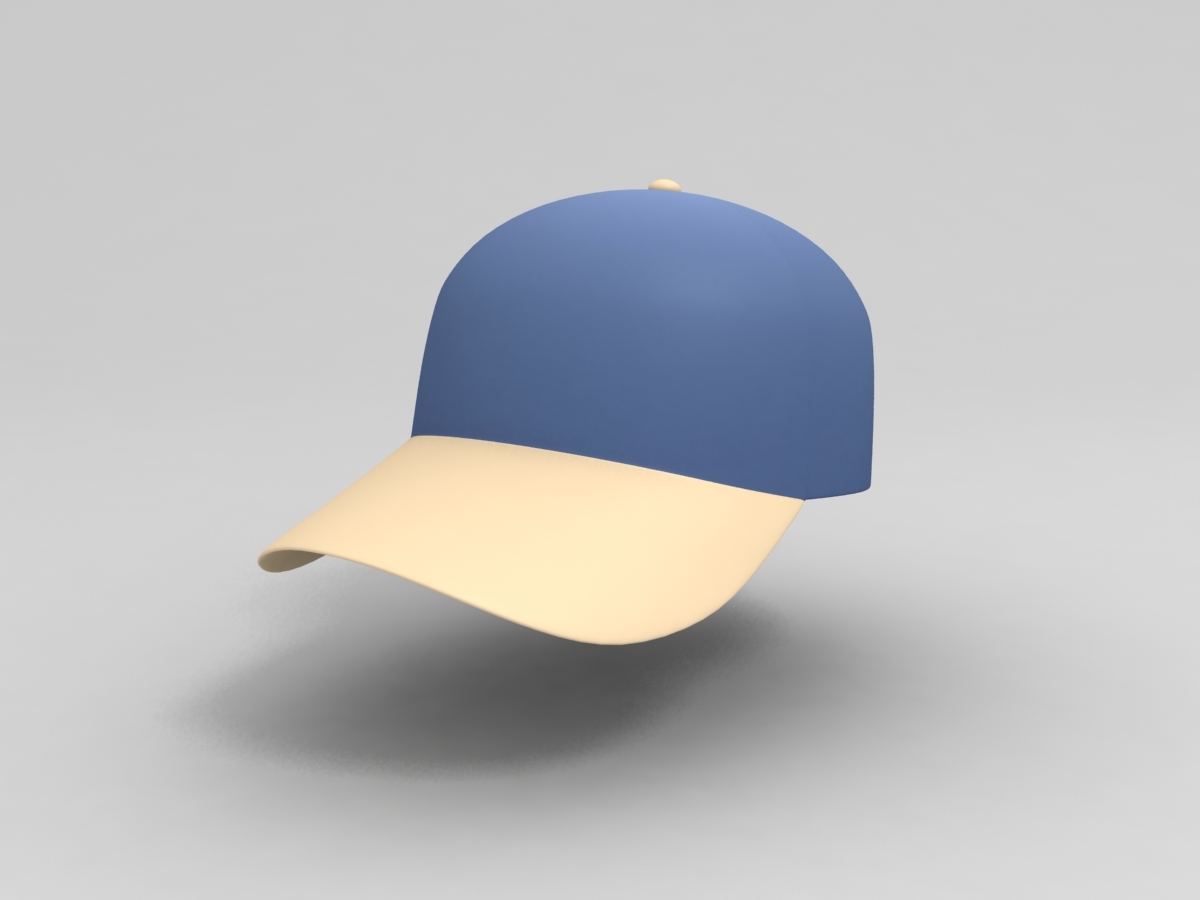 Cap Cartoon 3d Model Turbosquid 1245462