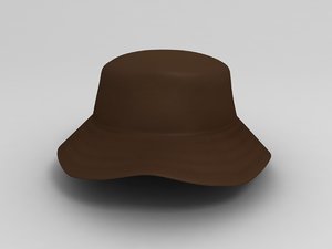 3D fishing hat model