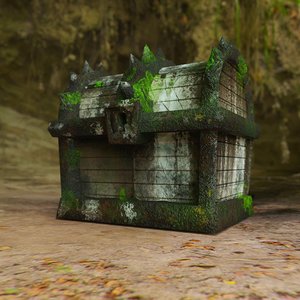 old chest 3D model