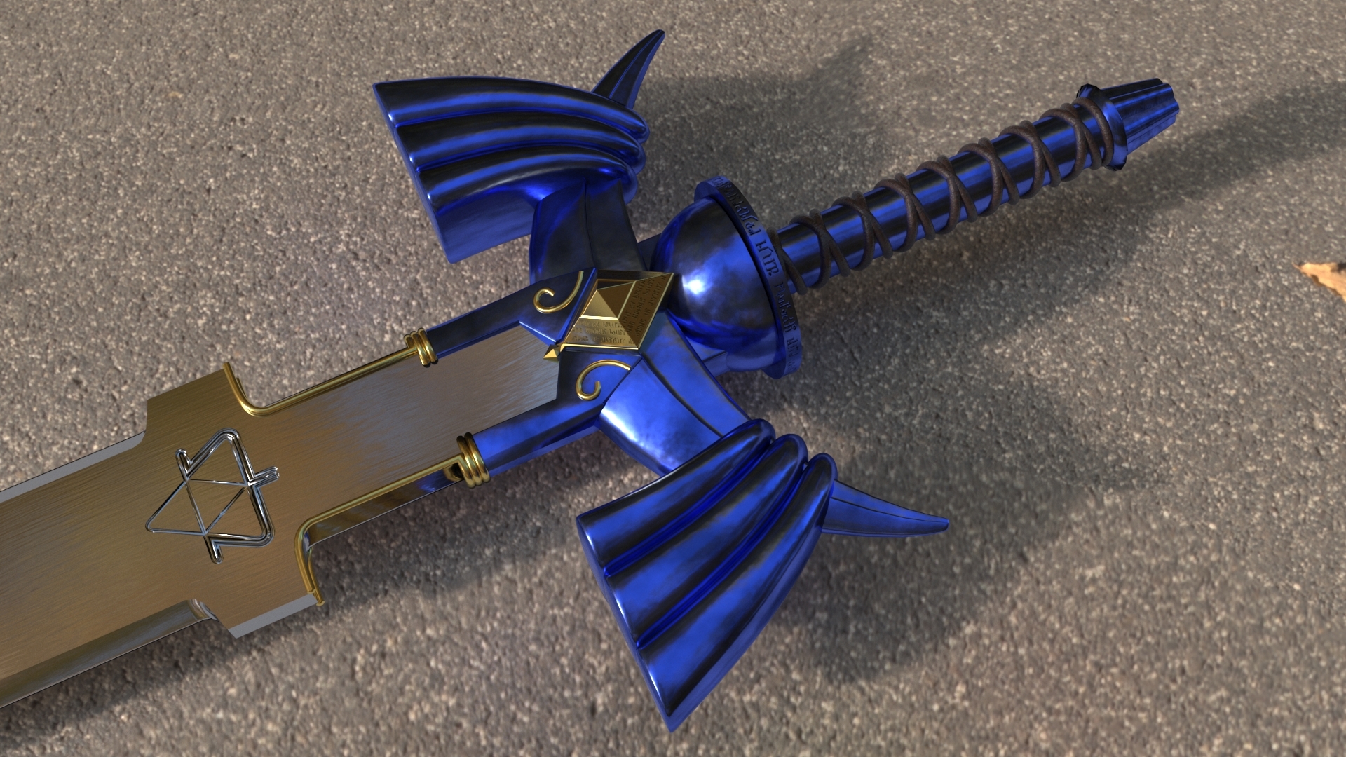 Master sword 3D model TurboSquid 1245724
