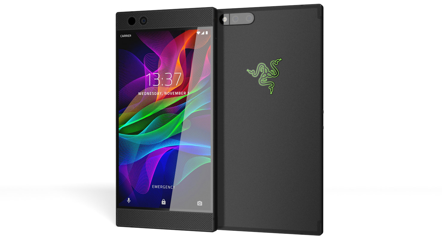 Realistic razer phone 3D model - TurboSquid 1245970