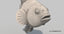 3D clownfish animation