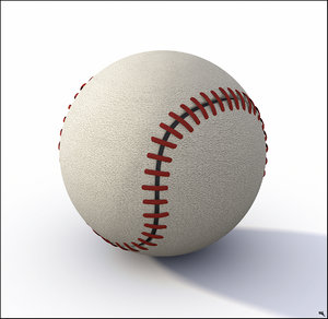 base ball baseball 3D model