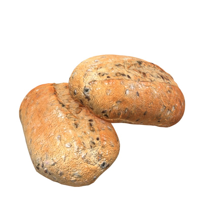 3d simulation bread