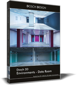 environments - data room 3D model