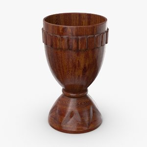 3D kwanzaa-candelabra-and-unity-cup---cup model